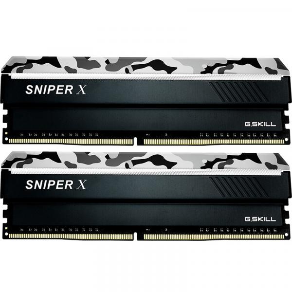 G.Skill F4-3600C19D-32GSXWB DDR4 PC4-28800 16GB 2枚組 デスクトップ用メモリ Sniper X シリーズ Urban Camo