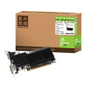 玄人志向 GF-GT710-E1GB/HS GT710/GDDR3 1GB ファンレス NVIDIA GeForce GT710搭載 グラフィックボード