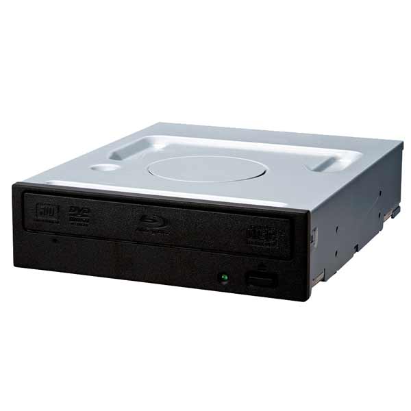 【内蔵用ドライブ】 HLDS Blu-rayドライブ SATA バルク ソフト付属 (BH16NS58 BL BLK)