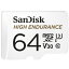 SanDisk SDSQQNR-064G-GN6IA 64GB microSDXCꥫ High Endurance microSDɥ꡼ ѥå