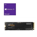 [OS+500GB SSDセット] Windows 10 Pro 64Bit DSP + SAMSUNG 970 EVO Plus MZ-V7S500B/IT バンドルセット