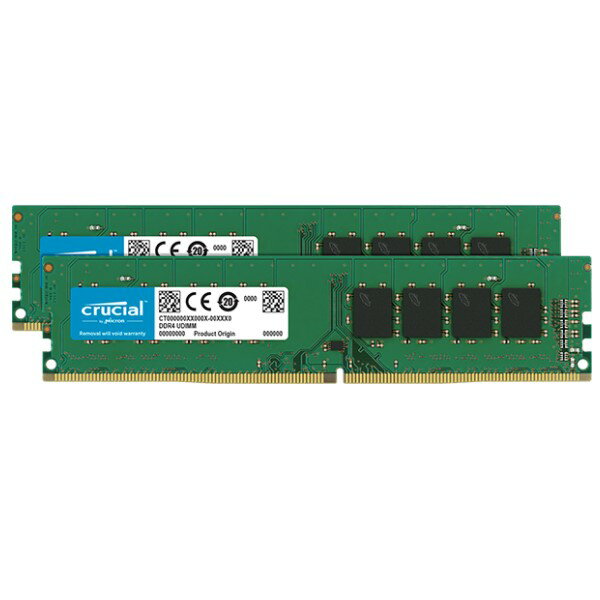 Crucial CT2K8G4DFS832A DDR4-3200/8GB x2枚 デスクトップ用メモリ