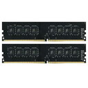 TEAM TED464G3200C22DC01 32GB x 2枚組 デスクトップ用メモリ DDR4-3200 288pin