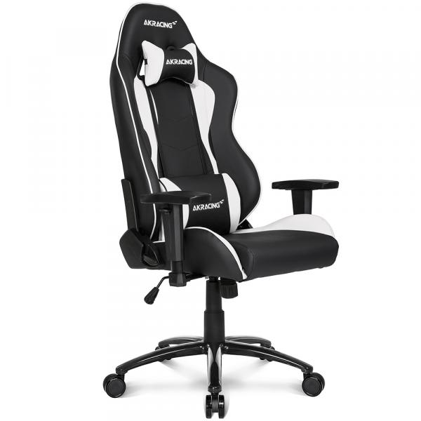 お取り寄せ【Gaming Goods】AKRacing ゲーミングチェア Nitro V2 Gaming Chair White 高耐久PUレザー素材を張地に採用 NITRO V2シリーズ