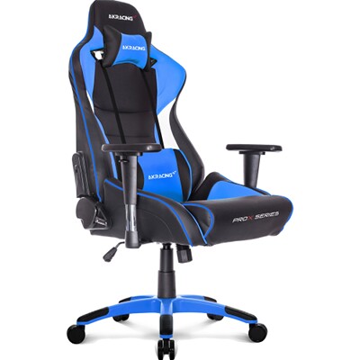 楽天パソコン工房 楽天市場店お取り寄せ 【Gaming Goods】AKRacing ゲーミングチェア Pro-X V2 Gaming Chair （Blue） 高耐久PUレザー素材を張地に採用 Pro-X V2シリーズ