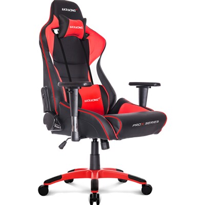 楽天パソコン工房 楽天市場店お取り寄せ 【Gaming Goods】AKRacing ゲーミングチェア Pro-X V2 Gaming Chair （Red） 高耐久PUレザー素材を張地に採用 Pro-X V2シリーズ