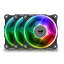 IN WIN Jupiter AJ120 ȥץѥå / FN-AJ120-3PK ɥ쥵֥RGB LEDܡ/ɿ륱ե 3ĥѥå