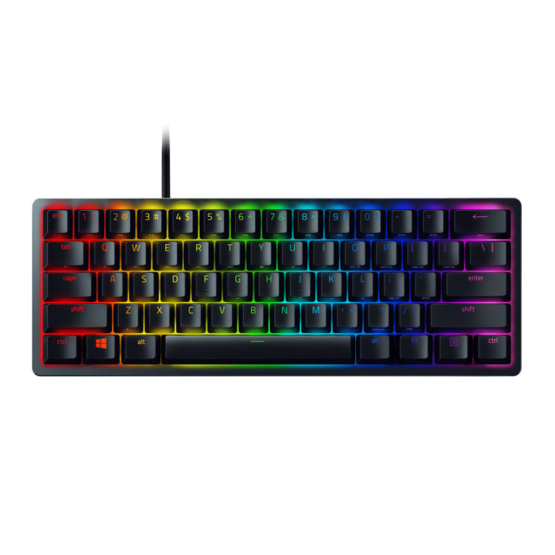 【Gaming Goods】Razer Huntsman Mini US Linear Optical Switch RZ03-03390200-R3M1 Black 英語配列 ゲーミングキーボード