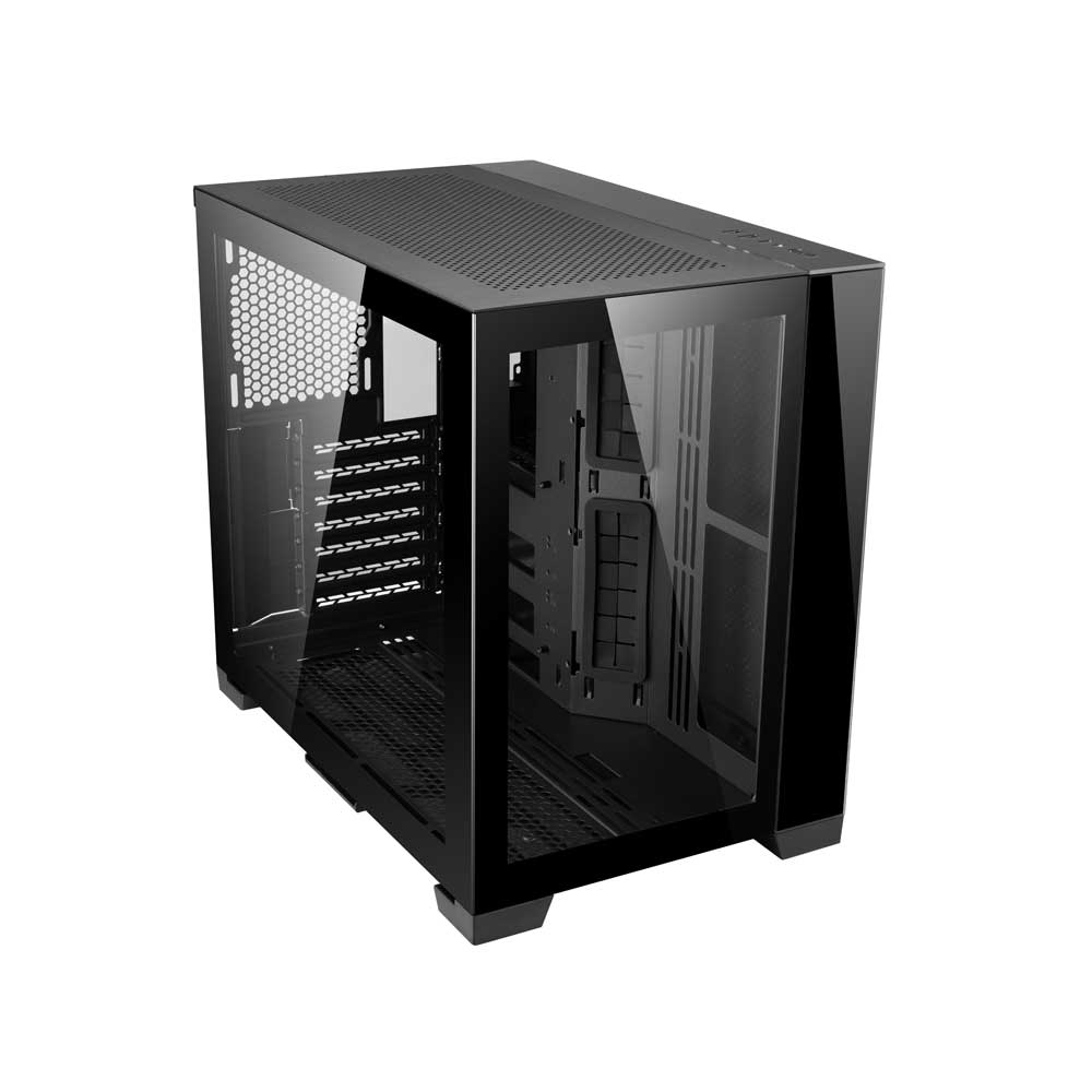 Lian Li O11 DYNAMIC MIMI BLACK モジュラーバックパネル設計の省スペースPCケース ブラック