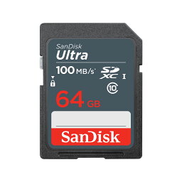 SanDisk SDSDUNR-064G-GN3IN SDカード SDXC UHS1 Class10 64GB　海外パッケージ