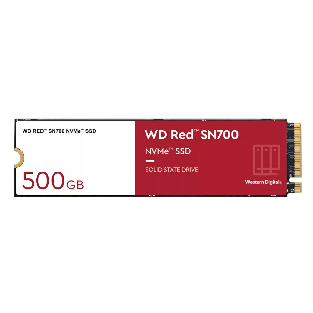 Western Digital WD Red SN700 NVMe SSD WDS500G1R0C WD Red SN700 NVMe SSD シリーズ 500GB