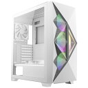 Antec DF800 FLUX WHITE ARGBファン 強化ガラスパネル搭載 冷却型ミドルタワーPCケース ホワイト