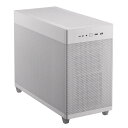 ASUS AP201 ASUS PRIME CASE MESH WHITE EDITION スタイリッシュな33リットルMicroATXケース