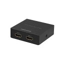 GREEN HOUSE GH-HSPG2-BK 1つのHDMI機器の画像を2つのテレビに映しだすHDMI分配器(2)