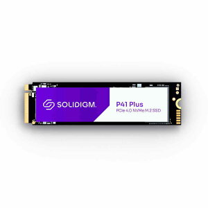 SOLIDIGM SSDPFKNU020TZX1 Solidigm(ソリダイム) SSD P41 Plusシリーズ (PCIe 4.0) 2TB