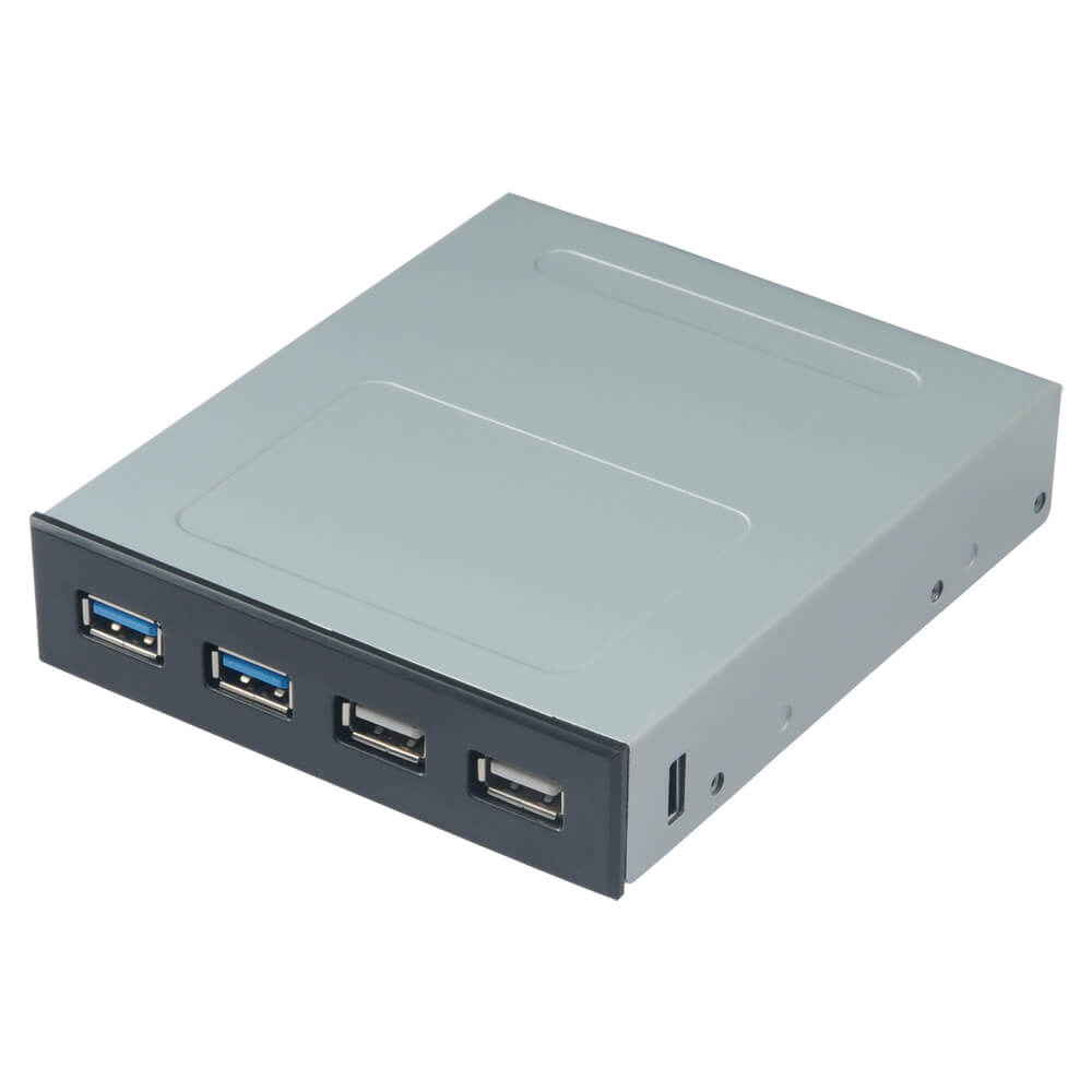 アイネックス PF-004C 3.5インチベイ USB3.0/2.0フロントパネル