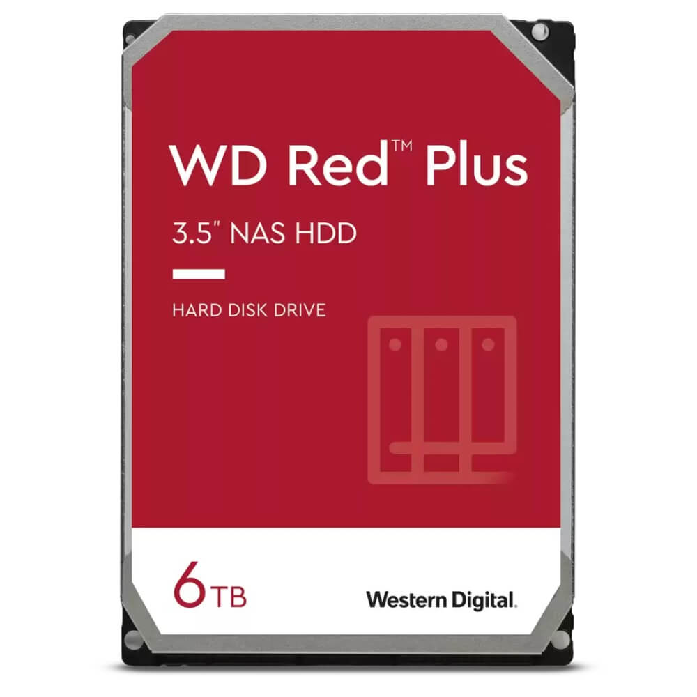 Western Digital WD60EFPX WD Red Plusでパワフ