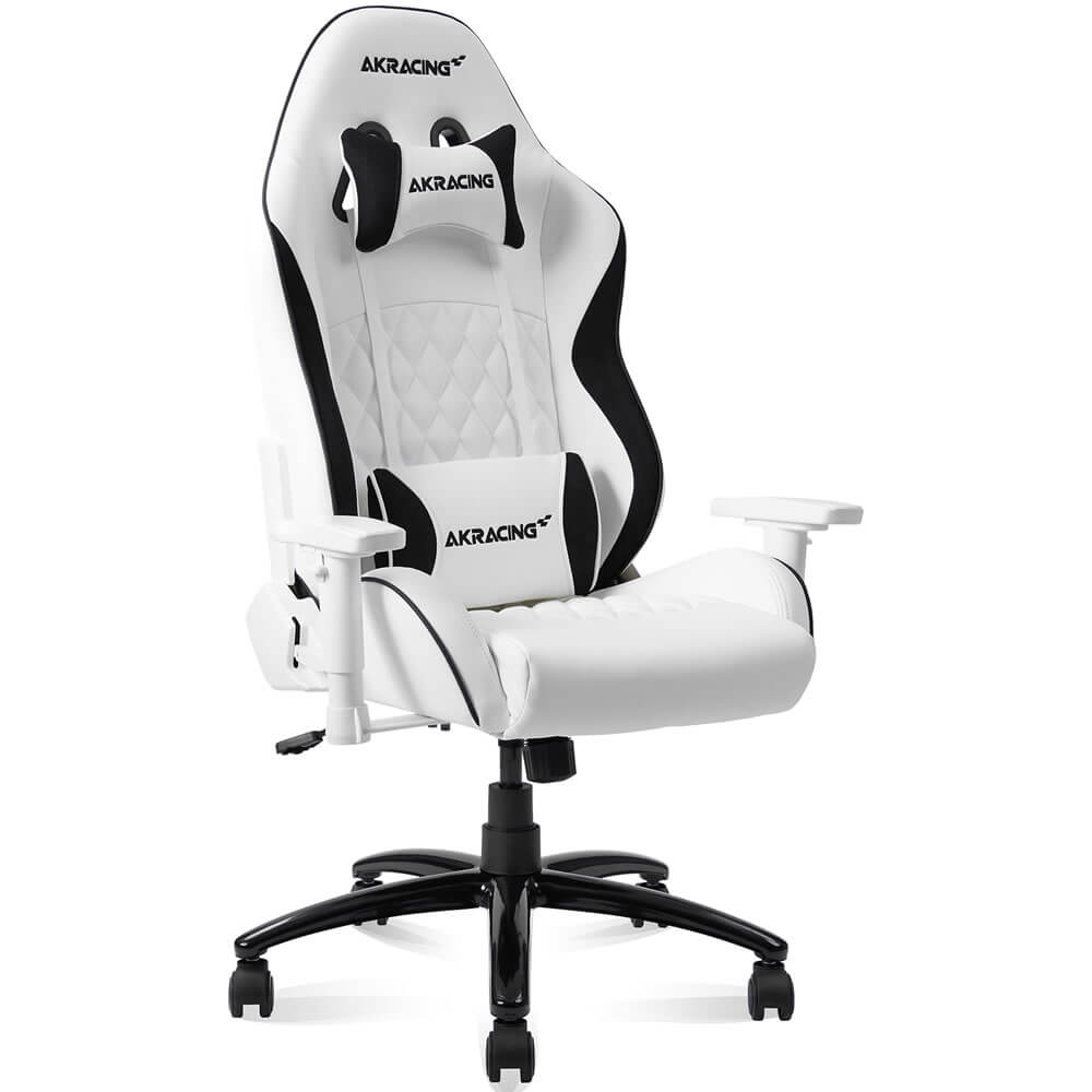 お取り寄せ【Gaming Goods】 AKRacing Pinon Gaming Chair White PINON ティーンエイジャー向けゲーミングチェア ホワイト