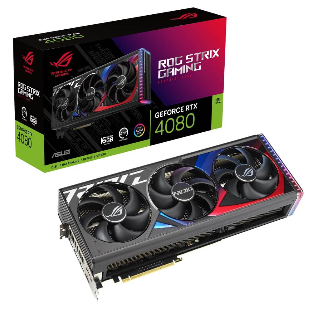 ASUS ROG-STRIX-RTX4080-16G-GAMING GeForce RTX 4080搭載 グラフィックスカード