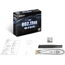 ASRock Intel 802.11ax Wi-Fi 6E Kit M.2 Intel Wi-Fi 6E W[݃Lbg