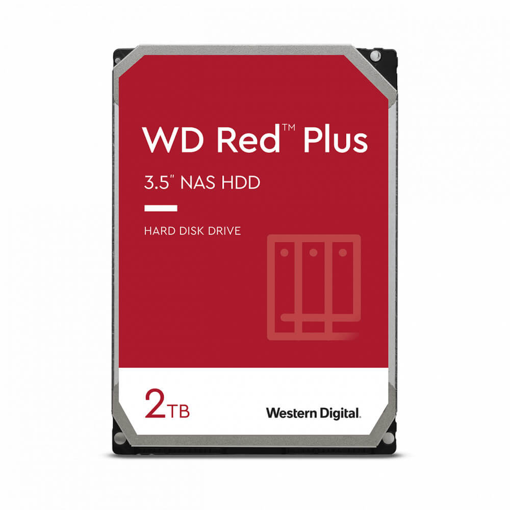 Western Digital WD20EFPX WD Red Plus NASpn[hfBXNhCu 3.5C` SATA HDD 2TB