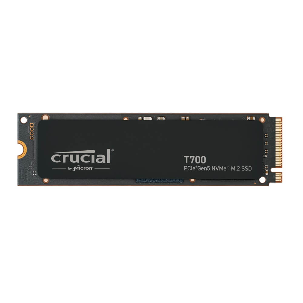 Crucial T700 2TB PCIe Gen5 NVMe M.2 SSD CT2000T700SSD3JP NVMe M.2 SSDT700ץ꡼ PCI-Express 5.0(x4)³ 2TB