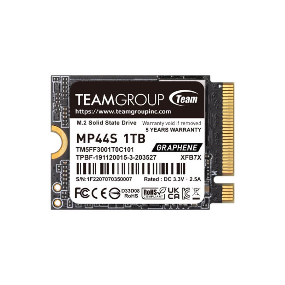 TEAM TM5FF3001T0C101 MP44S M.2 PCIe 4.0 Type 2230 SSD 1TB