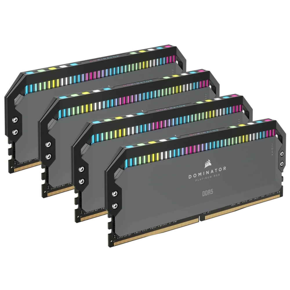 Corsair CMT64GX5M4B5600Z36 AMD用 DOMINATOR PLATINUM RGB 64GB (4x16GB) DDR5 DRAM 5600MT/s C36 メモリキット