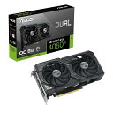 ASUS DUAL-RTX4060TI-O8G GeForce RTX 4060 Ti 搭載 グラフィックスカード