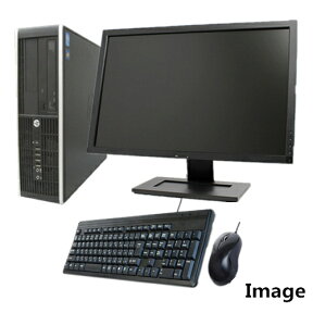 中古パソコン【22型大画面液晶セット】【1TB】【メモリ8GB】【Office 2013】【無線付】【Win 7 Pro 64bit】HP 8100 Elite SFF等 Core i5/美品