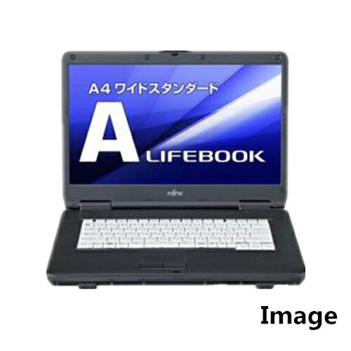 ポイント10倍 中古ノートパソコン Windows XP【Windows XP Pro搭載】富士通 LIFEBOOK A550 Core i3 M380 2.53G/メモリ4GB/新品SSD 240GB/DVD-ROM/無線有/15インチワイド/送料無料