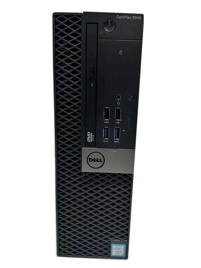 中古パソコン デスクトップ 希少OS搭載！Windows 7 Pro 32Bit搭載 DELL OptiPlex 5040 Core i3 第6世代6100 3.7GHz/メモリ4G/HDD500GB/DVD-ROM/送料無料/WPS Office付属/ワード・エクセル・パワーポイント付属【オプション色々有】