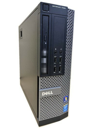 中古パソコン ポイント10倍 デスクトップ 希少OS搭載！Windows XP Pro 32Bit搭載 DELL Optiplex 7010 or 9010 Core i7 3770 3.4G/メモリ4G/高速SSD120GB/DVD-ROM/送料無料【オプション色々有】