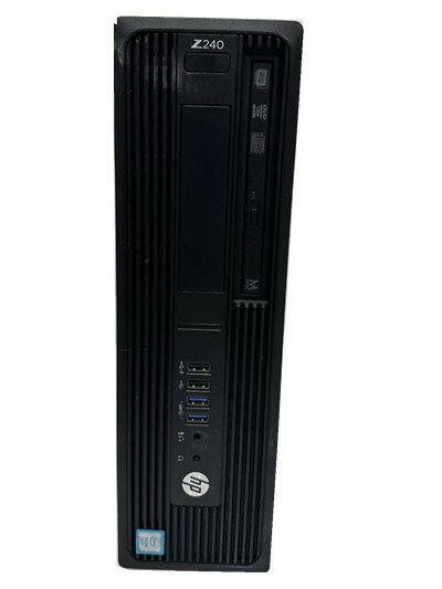 ポイント10倍！お得セール！中古パソコン　中古デスクトップパソコン【Windows 10 Pro 64bit搭載】HP Z240 Workstation XEON E3-1225 V5 3.3GHz/大容量メモリ16GB/SSD120GB/DVDスーパーマルチドライブ
