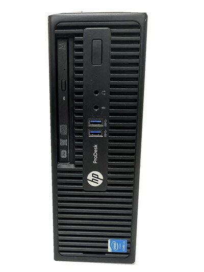 店長おすすめ 中古パソコン ポイント10倍 Windows 7 Pro 64Bit搭載 HP製パソコン ProDesk 400 G2.5 SFF Core i3 第4世代4170 3.7GHz/メモリ8G/HDD500GB/DVDスーパーマルチ/送料無料/無線搭載/WPS Office付属/ワード・エクセル・パワーポイント デスクトップ