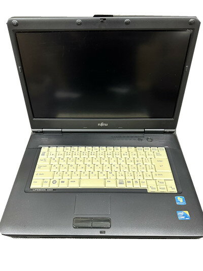 ポイント10倍 中古ノートパソコン セール Windows XP【Windows XP Pro 32Bit搭載】富士通 LIFEBOOK A550 Core i3 M380 2.53G/メモリ4GB/HDD 320GB/DVD-ROM/無線有/15インチワイド/送料無料/激安セール