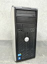 【中古パソコン Windows XP】【Core2Duo搭載】【Windows XP Pro SP3搭載】希少モデル DELL Optiplex 780 MT Core2Duo E7500 2.93GHz/メモリ4G/HDD320GB/DVD-ROM【中古】【中古パソコン】【中古デスクトップパソコン】【中古PC】