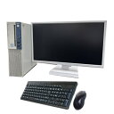 中古パソコン ポイント10倍 デスクトップ Windows 11【WPS Office付】【Windows 11 Pro 64Bit搭載】22型液晶モニターセット/NEC パソコン MEシリーズ等 Core i5 第八世代 8500 3G/メモリ8G/ SSD 128GB+HDD 500GB/DVD-ROMドライブ/送料無料(2)