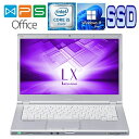 Panasonic Let 039 s note CF-LX6 正規版Office Core i5 7300U 2.6GHz 8GB 256GB SSD 14型FHD Webカメラ Bluetooth Win 11 中古ノートパソコン 在宅 リモート 送料無料