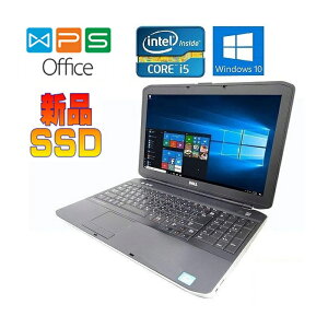 DELL E5530 Windows 10 Office Core i5-3230M 2.6GHz ꡼8GB SSD120GB 10 HDMI USB 3.0 15.6HD ťΡȥѥ ̵