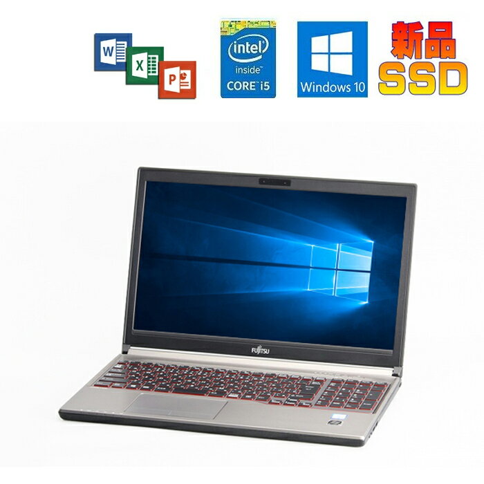 ٻ LIFEBOOK E754/K Office Core i5 4310M 2.7GHz 8GB SSD128GB DVDѡޥ 15.6HD Windows10 Pro ťΡȥѥ