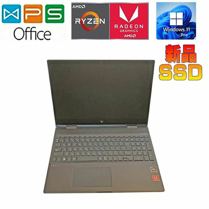 HP ENVY x360 15-cp0017AU Windows 11 KOffice AMD Ryzen 5 2500U 2GHz 16GB SSD 256GB+HDD 1TB 15.6^FHD^b` WebJ Ãm[gp\R ݑ e[N [g 