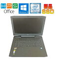ゲーミングノートPC G-Tune NEXTGEAR-NOTE i71120GA1 正規版Office 第7世代Core i7 7700K メモリ64GB 1T...