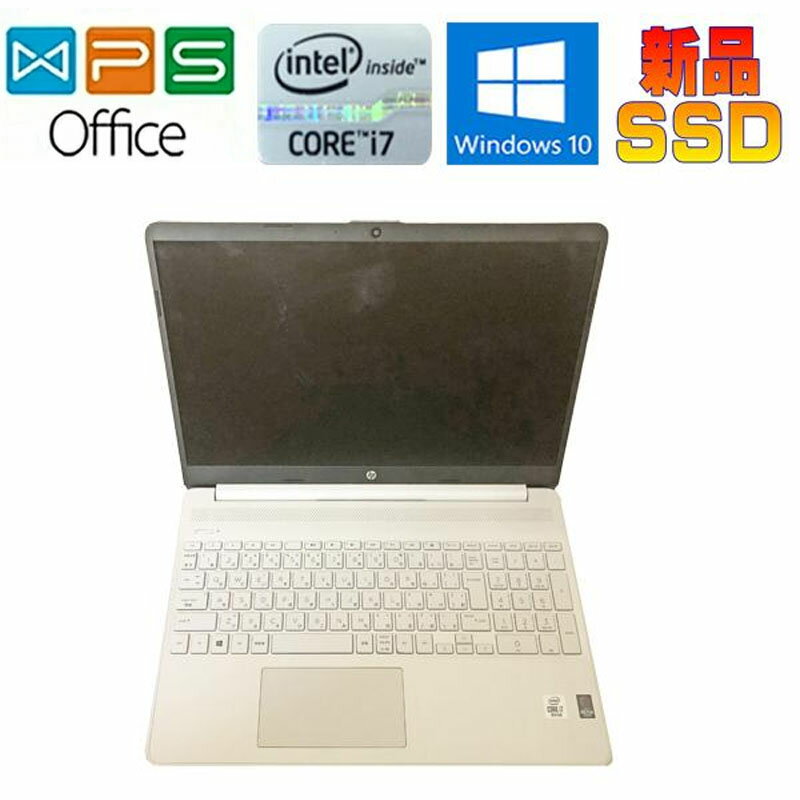  Ãm[gp\R HP 15S-FQ2549TU Windows 10 KOffice Core i7-1165G7 1.3GHz 8GB 512GB SSD 15.6^ WebJ eL[ Ãp\R ݑ e[N [g 