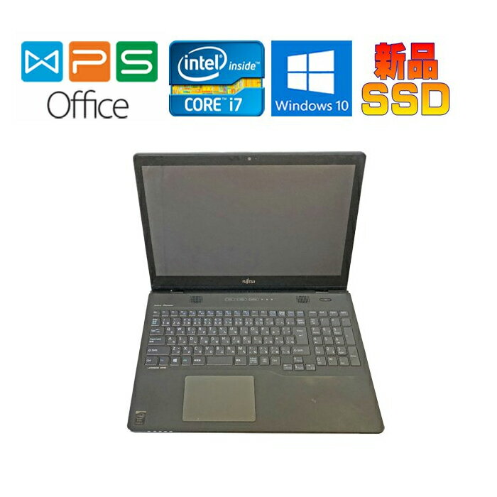 xm LIFEBOOK AH77/M FMVA77MB Win 10 KOffice Core i7-4702HQ 2.2GHz 8GB SSD128GB Blue-Ray 10L[ WebJ Ãm[gp\R 