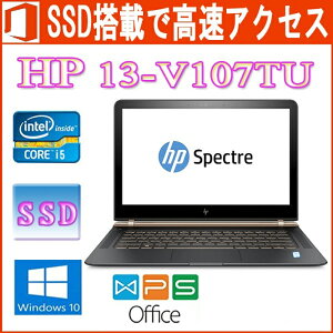 HP Spectre 13-v107TU Windows 11 Office Core i5 7200U 2.5GHz 8GB 256GB(SSD) 13.3FHD USB Type-C Web/10.4mm/ťΡȥѥ  ⡼ ̵