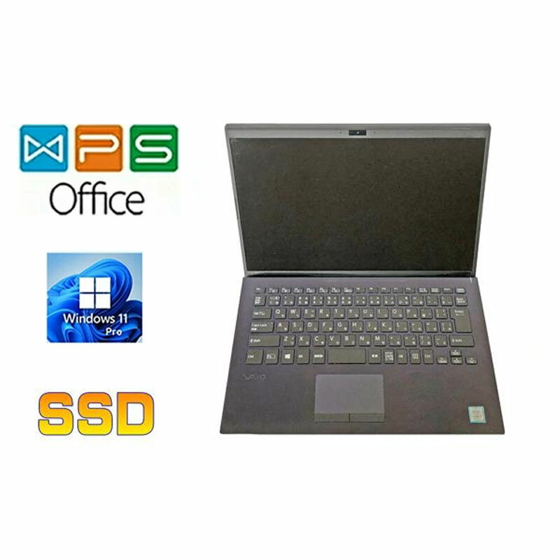 Fʎdl SONY VAIO SX14 VJS141C12N KOffice Windows11 Core i7 8565U 1.8GHz 16GB SSD512GB 14^4K Ultra HD Bluetooth WebJ  m[gp\R ݑ [g 