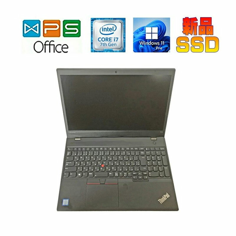 Lenovo ThinkPad P51s 20HB-CTO1WW KOffice Core i7-7500U 2.7GHz 8GB 512GB SSD 15.6^FHD Windows11 WEBJ ZOOMΉ ݑ [g Ãm[gp\R 