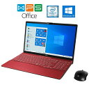 美品 パソコン 富士通 LIFEBOOK AH77/E2 FMVA77E2RG Win 11 正規版Office Core i7-10710U 1.1GHz 8...