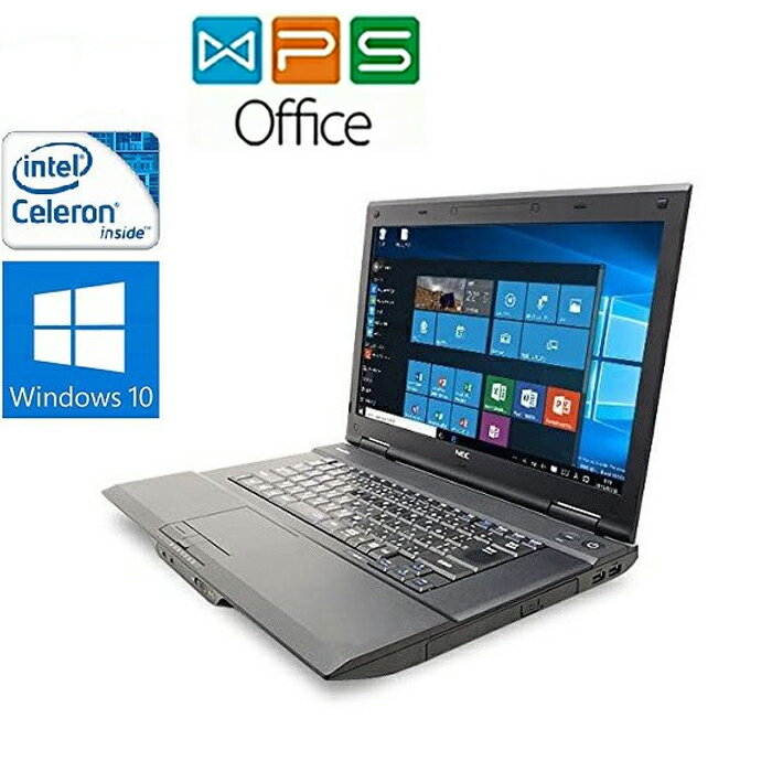 NEC VersaPro VK20 Celeron 2950M 2.0GHz 正規版Office メモリ4GB SSD128GB 15.6インチ 大画面 無線LAN DVDドライブ ノート 在宅 リモート ZOOM 中古ノートパソコン 送料無料